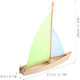 Artibetter Wood Sailboat Puzzle 3D Wooden Sailboat Assembly Woodcraft Model Decor Boat Model Sailing Ships For Kids Diy Crafts Ocean Theme Party Home Decoration