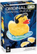 Bepuzzled Yellow Rock'N Duck Standard Original 3D Crystal Puzzle, Perfect For Puzzlers Ages 12 And Up, Challenging To Complete And Beautiful To Display, Collect Them All