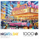 Buffalo Games - Night And Day - Steve Crisp - 1960'S Cinema - 1000 Piece Jigsaw Puzzle For Adults - Challenging Puzzle Perfect For Game Nights - Finished Size Is 26.75 X 19.75