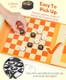 Coogam Magnetic Travel Chess Board Game, 3 In 1 Tic-Tac-Toe Checkers Set, Indoor Outdoor Activity Travel Toy For Family Friends Party Favor