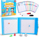 D-Fantix Magnetic Addition Multiplication Game Board, Math Games For Kids 8-12, Math Manipulatives For Elementary School, Montessori Learning Toys For Homeschool Classroom