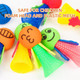 Desyeryamimi 24 Pack Jumping Spring Rocket Launchers Popper Toys For Kids Party Favors School Classroom Prize Goodie Bags Christmas Stocking Stuffers Birthday Party s Pocket Games