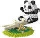 Dovob Animal Panda On Seesaw Micro Mini Blocks Set, 1000+ Pieces Bricks, 3D Puzzle Collection Model Toys As For Adult Or Kids