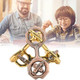 Fdit Four Dimensional Brain Teaser Toy,3D Unlocking Metal Alloy Puzzle Suitable For Adult Children Brain Games Toys Fdit Four Dimensional Brain Teaser Toy,3D Unlocking Metal Alloy Puzzle Suitable For Adult Children Brain Games Toys