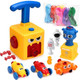Funwish Balloon Launcher Car Toy Set,Balloon Powered Car For Kids Boys Girls 3+ And Classroom,Party Supplies Balloon Pump,Balloon Power Car (Monster)