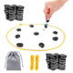 Hlin Magnetic Chess Game With Stones, For 1-6 Players Includes 48 Magnetic Stones, Game String & Storage Bag Hlin Magnetic Chess Game With Stones, For 1-6 Players Includes 48 Magnetic Stones, Game String & Storage Bag