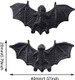 Honbay Honbay 120Pcs Realistic Plastic Fake Bats Spooky Bats Party Favor Decorations For Hallowmas Prank Props And Home Decor