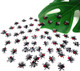 Honbay Honbay 60Pcs Plastic Fake Flies Prank Fly Bugs Simulated Insect Toys Joke s For April Fool Halloween Party Supplies (0.6")