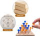 Joyhuatrade Wooden Peg Games Assortment Kit, 5 Pcs Fun Brain Strategy Toy For Teens And Adults, Including Baseball, Tic-Tac-Toe, Insanity, Peg-Board-Game, Roundabout Joyhuatrade Wooden Peg Games Assortment Kit, 5 Pcs Fun Brain Strategy Toy For Teens And Adults, Including Baseball, Tic-Tac-Toe, Insanity, Peg-Board-Game, Roundabout