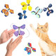 Kicofit Magic Flying Butterflies Toys For Pets Christmas Tree Ornaments Stocking Stuffer Wind Up