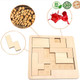 Lailpk Daily Calendar Wooden Puzzle For Adults - 365+ Date Challenge, Office Logic Game (1 Pack)