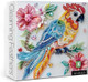 Larkipuzz 3D Crystal Diamond Parrot Jigsaw Puzzle 1000 Piece For Adult, Art Aesthetic Pretty Jewel Jigsaw Puzzles, Difficult Animal Beautiful Embroidery Puzzle