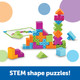 Learning Resources Stem Explorers Brainometry - 3D Puzzle, Brain Games, Brainteaser, Building Logic Toys, s For Boys And Girls, Fine Motor Skills , Pattern Blocks, Math Manipulatives
