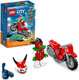 Lego City Stuntz Reckless Scorpion Stunt Bike Set 60332 With Flywheel-Powered Toy Motorcycle And Racer Minifigure, Small For Kids Aged 5 Plus