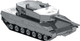 Metal-Time Model Leopard 2, 3D Puzzles For Adults Or Teens, Diy Metal Puzzle Model Kit, 3D Metal Model Brain Teaser Puzzle - Great Idea, 57 Pcs.