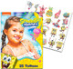 Nickelodeon Spongebob Party Favors Set For Kids - Bundle With 6 Spongebob Flying Disc Toys Plus Tattoos, More For Spongebob Squarepants Birthday Party Spongebob Goodie Bag Filler
