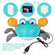 Pintreeland Crawling Crab Baby Toys Version - 3 Speed & Music Control, Infant Tummy Time Interactive Walking Toddler Toy For 3 4 5 6 7 8 9 10 11 12 Year Old Boys Or Girls (Blue) Pintreeland Crawling Crab Baby Toys Version - 3 Speed & Music Control, Infant Tummy Time Interactive Walking Toddler Toy For 3 4 5 6 7 8 9 10 11 12 Year Old Boys Or Girls (Blue)