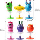 Pusps 6P Colorful Monster Jump Pop Monster Kids Party Pack Loot Stuffers Classroom Rewards Lucky Prize Party Favors For Boys And Girls Small