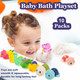 Qlkytala Bath Toys For Kids Ages 1-3 - Mold Infants Baby Toddler Bathime Toys 6-12-18 Months - No Hole Bathtub Toys - s For 1 2 3 4 Years Old Boys Girls - Pool Water Table Toys Baby Bath Essentials