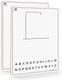 Scribbledo Hangman Board Game 9”X12 Dry Erase Double-Sided Whiteboard With Blank Writing Surface Hang Man Games Reusable Portable Erasable Hangman Game For Travel Classrooms Homeschool Family Fun