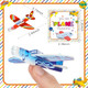 Shinyrelief 48 Packs End Of Year Student s Foam Glider Planes Bulk Flying Airplanes Toys Airplanes Party Favors School Year s For Kindergarten Students Graduation Kids Birthday Party