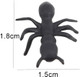 Sluswallow 100Pcs Black Fake Black Ant Realistic Imitation For Halloween Prank Props Simple And Sophisticated Design Executive Desk Games, Decorations