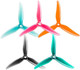 Sologood 10Pair Gemfan Hurricane 51466 V2 Mck 3 Blade/Tri-Blade 5.1 Inch Propeller Cw Ccw Props Compatible For 2207 2208 2205-2306 Brushless Motor Fpv Racing Drone(10Cw + 10Ccw)