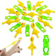 Sumind 24 Pack Rubber Slingshot Chicken Flick Stretchable Chicken Frog Toys Flying Chicken Fingers For Kid Adult Birthday Party Favors s, Funny Easter Goodie Bag Stuffers(Chicken, Frog)
