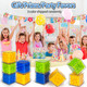Tcvents 10 Pack Maze Puzzle Cubes, 3D Magic Cube Bulk Brain Teasers For Kids And Adults Educational Puzzle Boxes, Kids Party Favors & Classroom Prizes Puzzles Toys, Color Random(Not Money Maze)