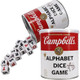 Tdc Games Campbell'S Alphabet Dice Game, Great For Party Favors, For Travel, Camping Family Game Night, Yard Games For Adults And Family