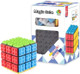 Uniqus Brick Cube With Building Blocks,Build Magic Speed Cube 3X3, Compatible With Lego Cube,Handheld 3D Puzzle Cube For Boys Girls Birthday s Classroom Prize, Easter s