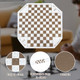 Wodgod 3 Or 4 Player Chess Board Game Set,64 Pieces Colorful Chess,Chess Game For Team Chess With A Leather Game Mat