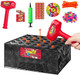 Zddaoole Balloon Game,Explosion Balloons Popping Games,Bang Balloons Tricky Tabletop Game,Blast Box Balloon Board Games For Kids,Family Parties