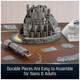 4D Build, Lord Of The Rings Barad-Dur Eye Of Sauron 3D Model Kit, Lord Of The Rings Collectibles & Desk Décor, Adult Puzzle, Building Toys, 3D Puzzles For Adults & Teens, 204 Pieces, For Ages 12 & Up 4D Build, Lord Of The Rings Barad-Dur Eye Of Sauron 3D Model Kit, Lord Of The Rings Collectibles & Desk Décor, Adult Puzzle, Building Toys, 3D Puzzles For Adults & Teens, 204 Pieces, For Ages 12 & Up