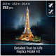 4D Build, Architect Series Eiffel Tower 3D Model Kit With Led Lights, Desk Décor, Adult Puzzles, Building Toys, 3D Puzzles For Adults & Teens, 252 Pieces, For Ages 12 & Up 4D Build, Architect Series Eiffel Tower 3D Model Kit With Led Lights, Desk Décor, Adult Puzzles, Building Toys, 3D Puzzles For Adults & Teens, 252 Pieces, For Ages 12 & Up