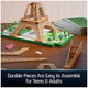 4D Build, Architect Series Eiffel Tower 3D Model Kit With Led Lights, Desk Décor, Adult Puzzles, Building Toys, 3D Puzzles For Adults & Teens, 252 Pieces, For Ages 12 & Up 4D Build, Architect Series Eiffel Tower 3D Model Kit With Led Lights, Desk Décor, Adult Puzzles, Building Toys, 3D Puzzles For Adults & Teens, 252 Pieces, For Ages 12 & Up