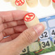 Abaodam Russian Lotto Game Bingo Game Set Wooden Russian Bingo Board Game Set Funny For Large Groups And Parties