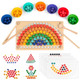 Aisa Toddler Wooden Learning Montessori Toys For 4 Year Old – Wooden Peg Board Bead Game Baby Rainbow Stacking Matching Counting Color Sorting Games For Fine Motor Math Skills Boys And Girls Aisa Toddler Wooden Learning Montessori Toys For 4 Year Old – Wooden Peg Board Bead Game Baby Rainbow Stacking Matching Counting Color Sorting Games For Fine Motor Math Skills Boys And Girls