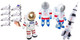 Artcreativity Space Party Bundle - Includes 24 Space Shuttle Gliders + 1 Rocket Plush Toy + 2 Inflatable Astronauts + 1 Astronaut Plush Toy Artcreativity Space Party Bundle - Includes 24 Space Shuttle Gliders + 1 Rocket Plush Toy + 2 Inflatable Astronauts + 1 Astronaut Plush Toy