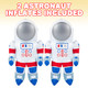 Artcreativity Space Party Bundle - Includes 24 Space Shuttle Gliders + 1 Rocket Plush Toy + 2 Inflatable Astronauts + 1 Astronaut Plush Toy Artcreativity Space Party Bundle - Includes 24 Space Shuttle Gliders + 1 Rocket Plush Toy + 2 Inflatable Astronauts + 1 Astronaut Plush Toy