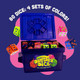 Big Discoveries Dumpster Dice - Fast-Paced Family Dice Game Fun 4-Player Board And Dice Game With Dumpster, 80 Dice, And Graffiti Stickers Perfect For Travel, Parties, And Game Night