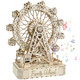 Bokexing 3D Wooden Ferris Wheel Puzzle With Music Box, Brain Teaser For Adults And Kids Us Bokexing 3D Wooden Ferris Wheel Puzzle With Music Box, Brain Teaser For Adults And Kids Us