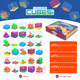 Bonnyco Brain Teaser Puzzles Cubes Kids Party Favors Pack 30 Pinata Goodie Bags Stuffers For Kids 3-5 4-8, S For Birthday Party Mini Puzzle Games, Classroom Prizes Rewards Stocking