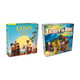 Catan Junior & Ticket To Ride First Journey Board Game Bundle - Fun Strategy Games For Kids, Ages 6+, 2-4 Players, Family-Friendly Adventure