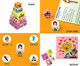 Chalk And Chuckles Stack A Cake First Game For 3-6 Years. Stacking Board Game For Preschool Kids, Social Emotional Skills Development (Ages 2+), Educational S For Toddlers