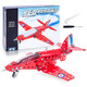 Coskehan Stem Assembled Model Plane Kit Building Toy, 201 Pieces Stem Projects Airplane Building Kits For Kids Age 8-12, Stem Educational Model Kit S For Teenage Boys & Girls 8+, Red, 793 Inch