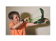Diggin Diggin Slimeball Slinger. Toy Sling-Shot For Kids. Ball Launcher Squishy Shooter,Green