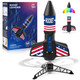 Eieymct Rocket Launcher For Kids - Self-Launching 200 Ft Motorized Air Rocket Toy, Flying Kids' Play Rocket With Launch Set, Outdoor Electric Rocket Toys Eieymct Rocket Launcher For Kids - Self-Launching 200 Ft Motorized Air Rocket Toy, Flying Kids' Play Rocket With Launch Set, Outdoor Electric Rocket Toys