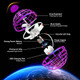 Flashbee Galaxy Ball Flying Orb Ball: Cosmic Boomerang Ball Hover Orbs - Fly Orbi Pro Galactic Fidget Spinner - Floating Mini Orb Drone Ball Toy D