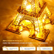 Funpola Led 3D Puzzle Eiffel Tower Building Model - 3D Architecture Building Model - Landmark Of Paris At Night - 3D Acrylic Puzzle Décor Lamp Diy Ornament Nightlight(Standard,Gold) Funpola Led 3D Puzzle Eiffel Tower Building Model - 3D Architecture Building Model - Landmark Of Paris At Night - 3D Acrylic Puzzle Décor Lamp Diy Ornament Nightlight(Standard,Gold)